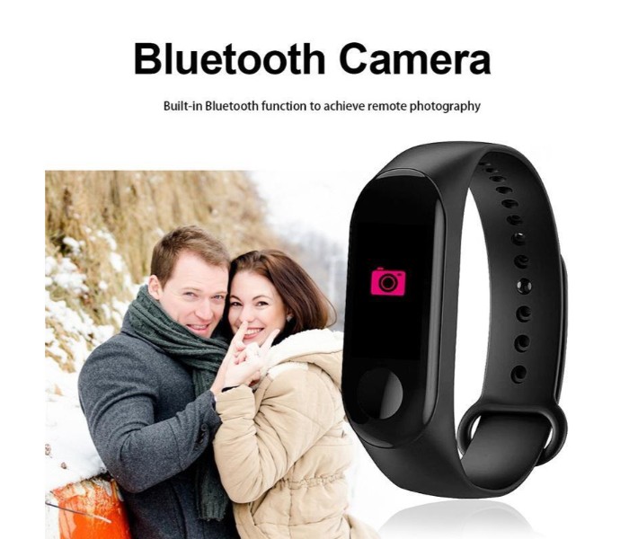 Waterproof Smart Sports Bracelet Fitness Band M6+ Multicolor - Zoom Image 1