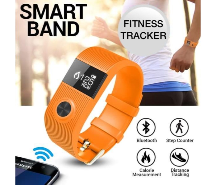 Zooni Waterproof Fitness Tracker Smart Band with Step Counter, Calorie and Distance Measurement SX101 Multicolor - Zoom Image 5