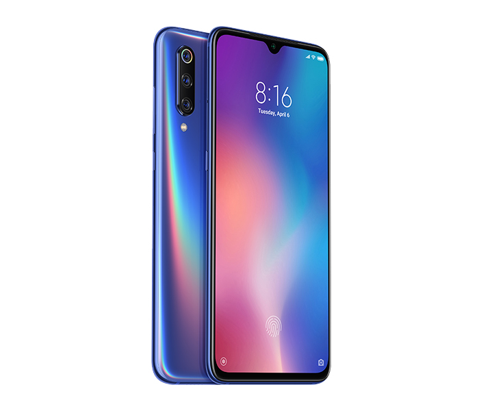 Xiaomi Mi 9 64GB Storage 6GB RAM Dual SIM 4G Smartphone - Ocean Blue - Zoom Image 1