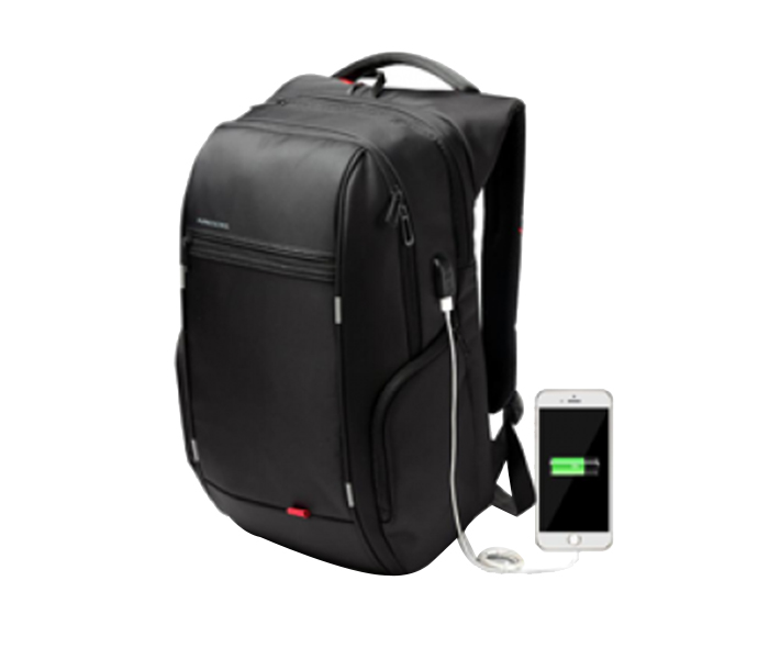 Kingsons K3140W Charged Series 15.6-inch Smart Backpack with USB Port - Black - Zoom Image 4