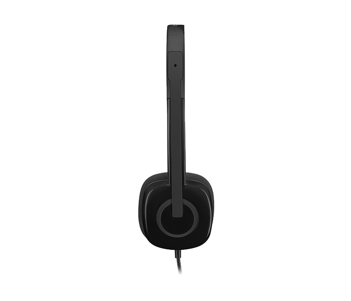 Logitech 981-000589 H151 Single Jack Stereo Headset - Black - Zoom Image 2