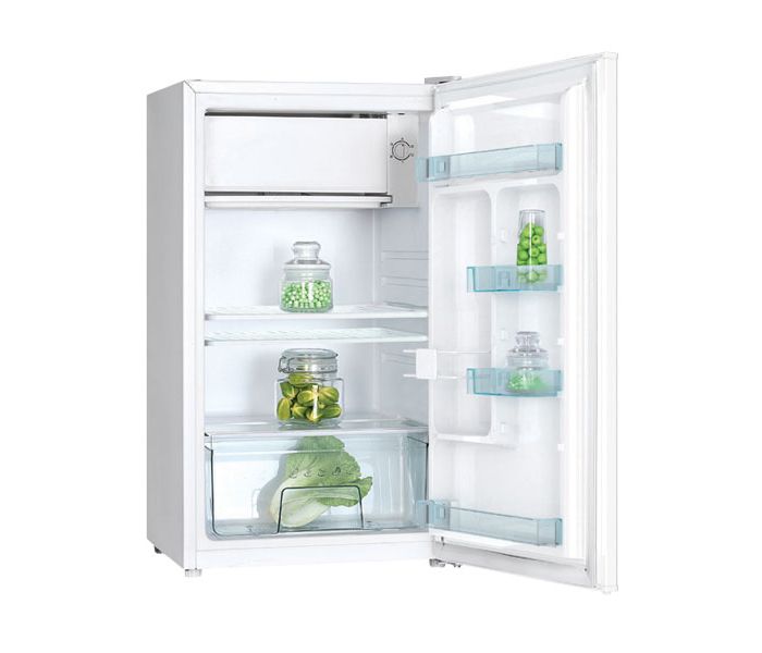 Nikai NRF125SS 1 Single Door Defrost Free Stainless Steel Refrigerator 125 Liter Silver - Zoom Image 1