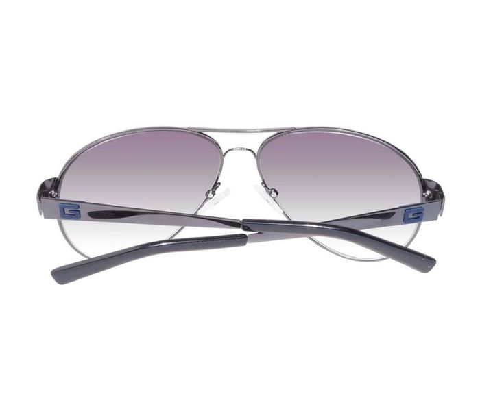 Guess GU6827 08B Aviator Black Frame and Grey Gradient Mirrored Sunglasses for Unisex - Zoom Image 2