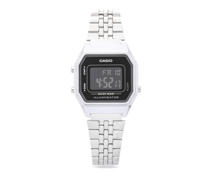 Casio LA680WA-1BDF Womens Digital Watch Silver - Zoom Image 4