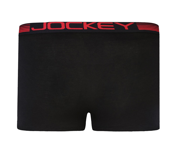 Jockey US20-0110 Zone Stretch Boxer Brief, Black/L - Zoom Image 1