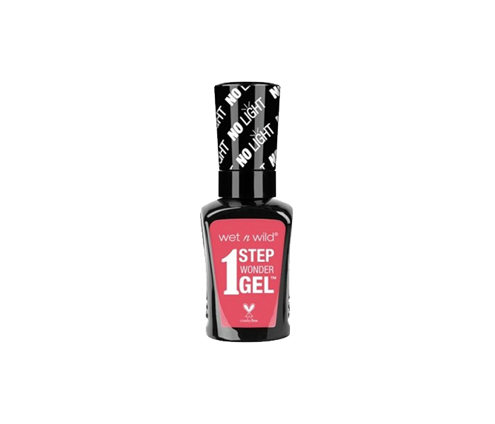 Wet N Wild N11252563A One Step Wonder Gel Nail Color - Coral Support - Zoom Image