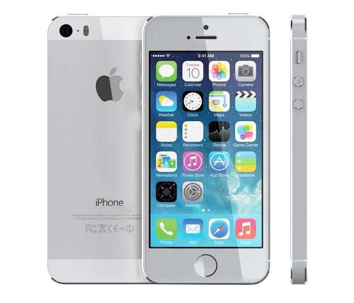 Apple iPhone 5S 16GB 4G LTE- Silver (Refurbis1837 | Uae.Jazp.com
