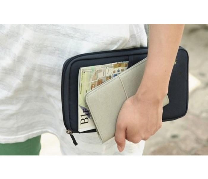 Multifunction Travel Passport Holder Black - Zoom Image 1