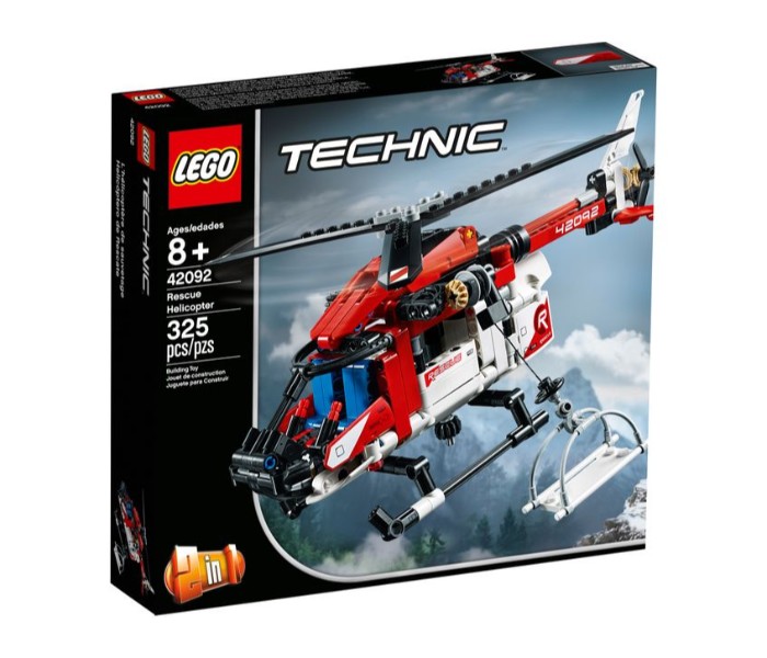 Lego Technic 42092 Rescue Helicopter Multicolor - Zoom Image 1