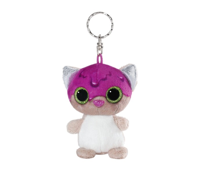 Nici 38779 Sirup Cat Classic 9 cm Keychain Pink - Zoom Image