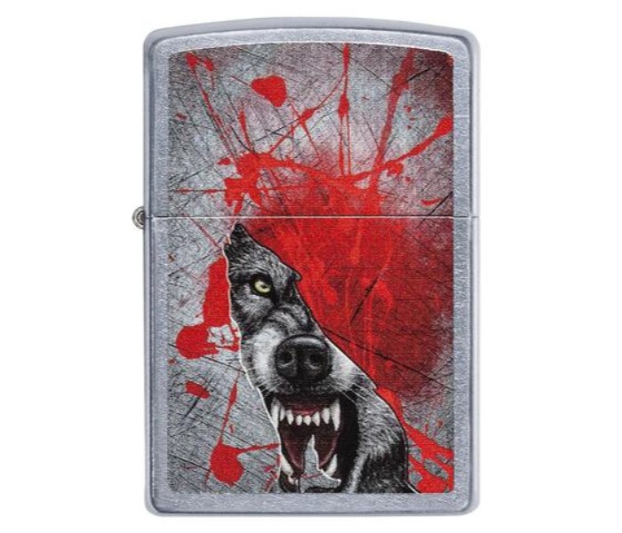 Zippo 29344 207 Grunge Howling Wolf Lighter Multicolor - Zoom Image 4