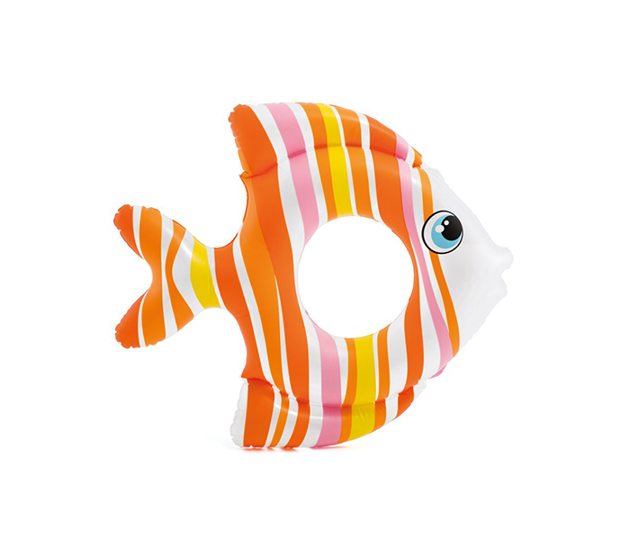 Intex ZX-59223 Inflatable Tropical Fish Rings Swim Tube - Set of 2 - Zoom Image 1