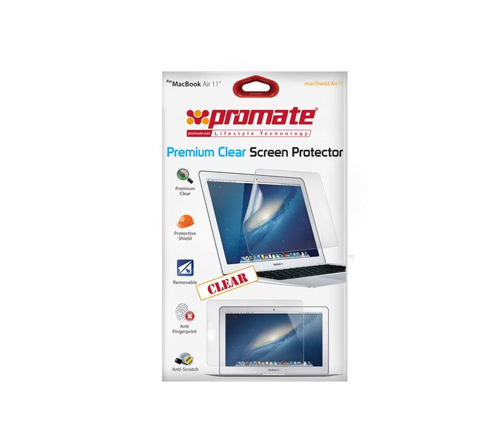 Promate MacShield.Air11 Premium Clear Screen Protector Guard, Clear - Zoom Image 4