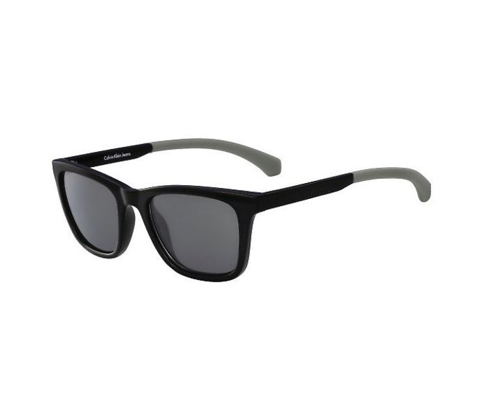 Calvin Klein CKJ814S 001 Wayfarer Black Frame & Grey Mirrored Sunglasses for Unisex - Zoom Image