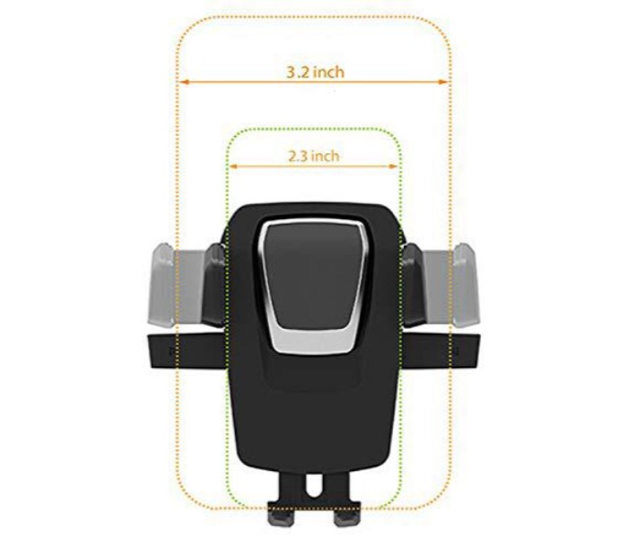 One Touch Universal Strong Adhesive Car and Desk Mount Holder for Smartphones Under 6.5 Inches OTCM65 Black - Zoom Image 9