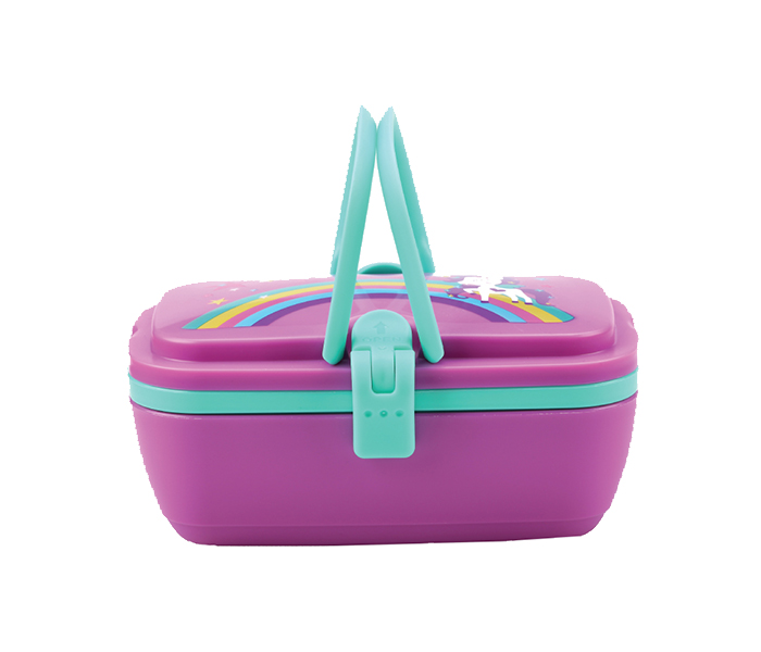 Smily Kiddos SK13001003 Unicorn Lunch Box - Purple - Zoom Image 1