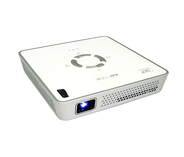 Aiptek i120 Mobile Cinema Smart Pocket Projector with Full Wireless Connectivity - White - Zoom Image 1