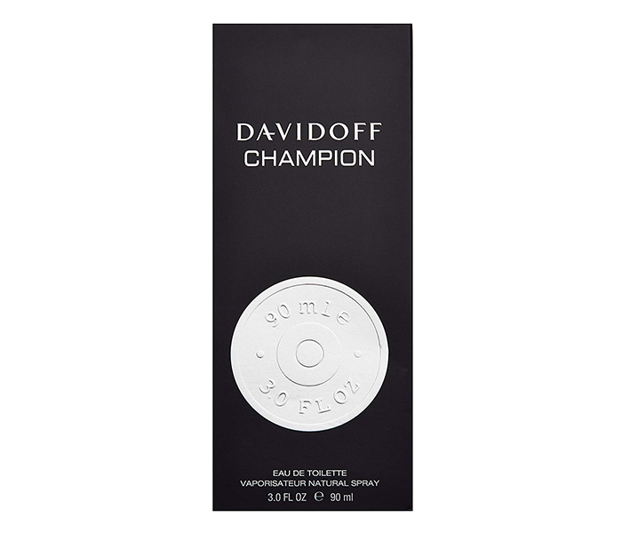 Davidoff 90ml Champion Eau De Toilette Spray for Men - Zoom Image 1