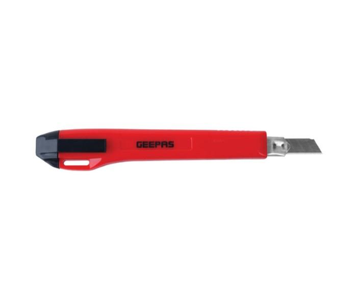 Geepas GT59035  Snap Off Knife Red, Black - Zoom Image