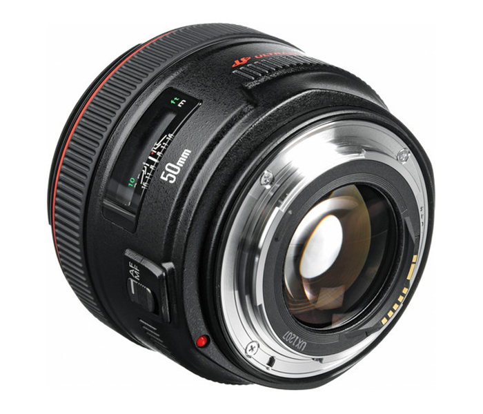 Canon EF 50mm f/1.2L USM Standard Lens - Black - Zoom Image 2