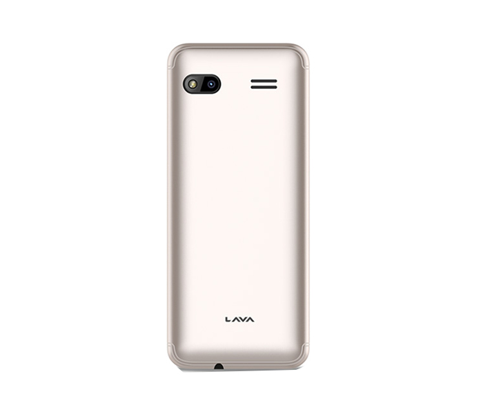 Lava Spark i8 0.3MP Camera Dual Sim Mobile Phone with Crystal Keypad - Gold - Zoom Image 1