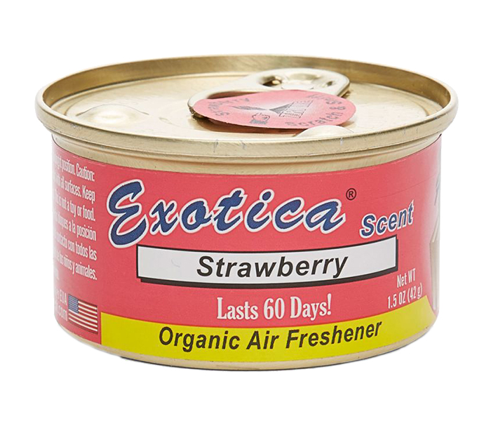 Exotica Organic Car Air Freshener - Strawberry - Zoom Image