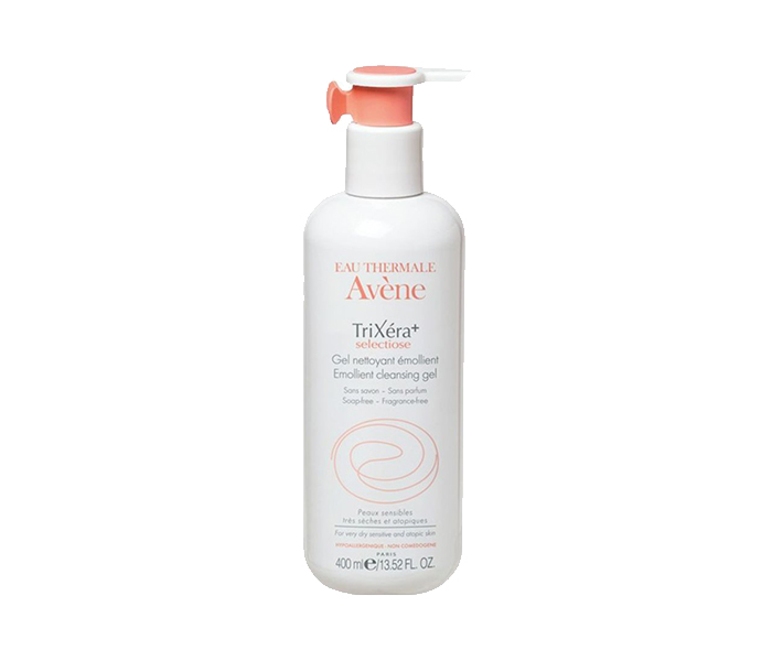 Avene N14049092A TriXera Selectiose Emollient Cleansing Gel - White, 400ml - Zoom Image