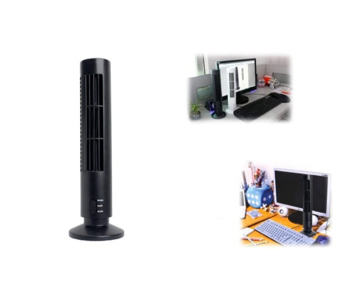 Table Tower Fan 2x Speed USB Power with AC Optional Power TTF-2X Multicolor - Zoom Image 1