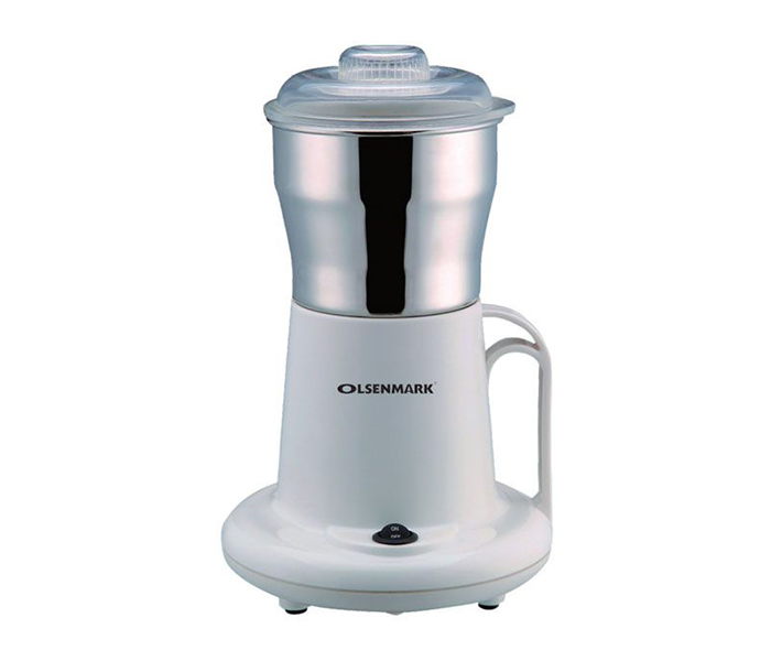 Olsenmark OMCG2145 300ML Electric Coffee Grinder with Food Mixer, White - Zoom Image