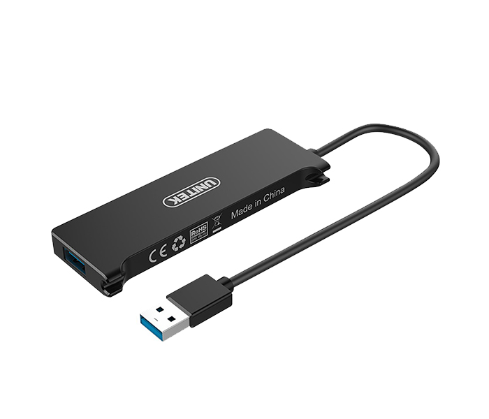 Unitek Y-3145 USB3.0 4-Port Hub - Black - Zoom Image 3