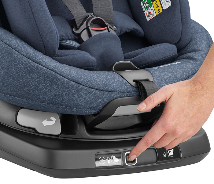 Maxi-Cosi Axissfix Plus Baby Car Seat - Nomad Blue - Zoom Image 1