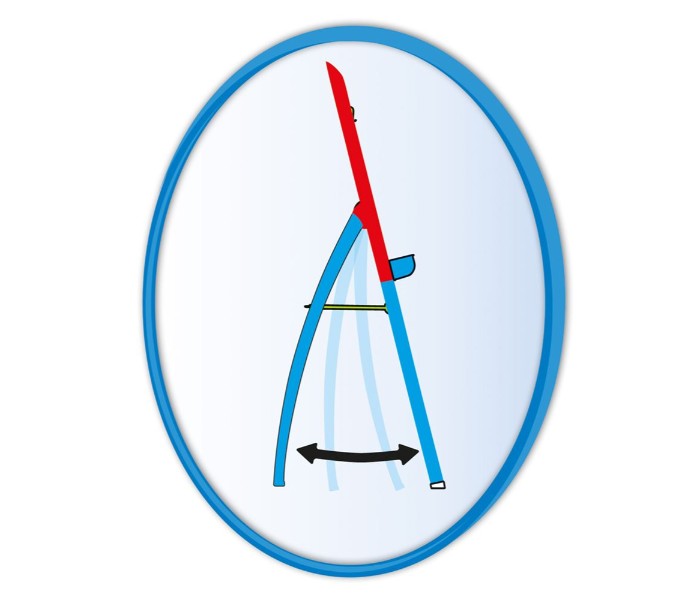 Dolu 7062 Jumbo Easel Red, Blue - Zoom Image 3