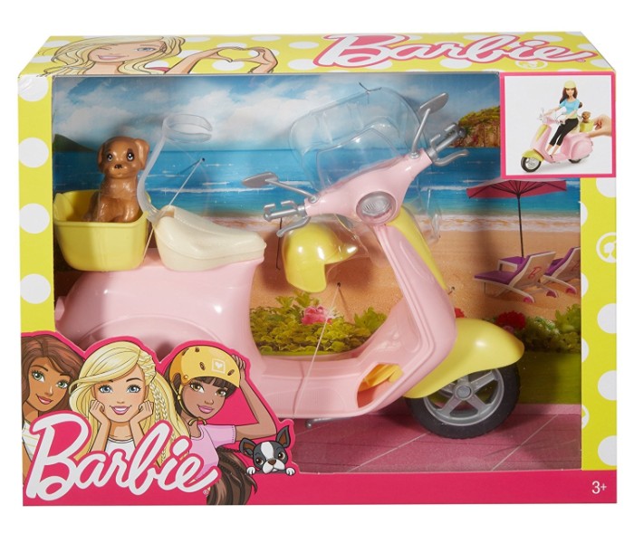 Barbie FRP56 Vehicle Scooter Assorted - Zoom Image 5