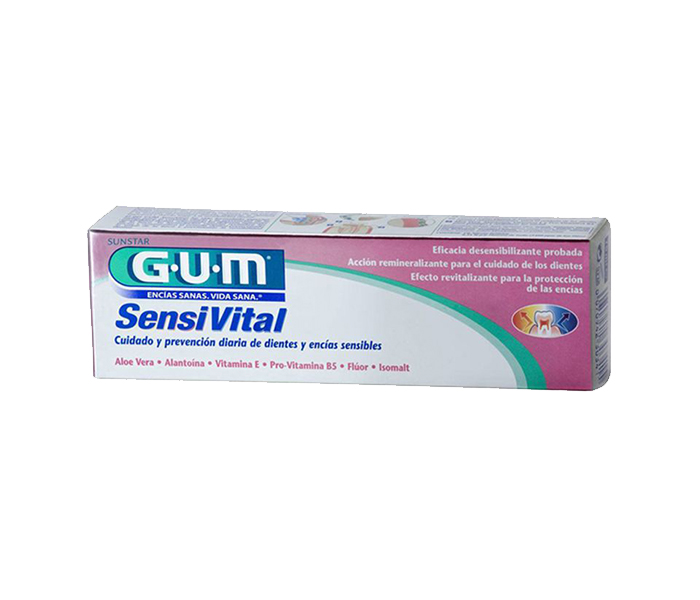 Gum N15362373A Sensivital Gel Toothpaste - 75ml - Zoom Image