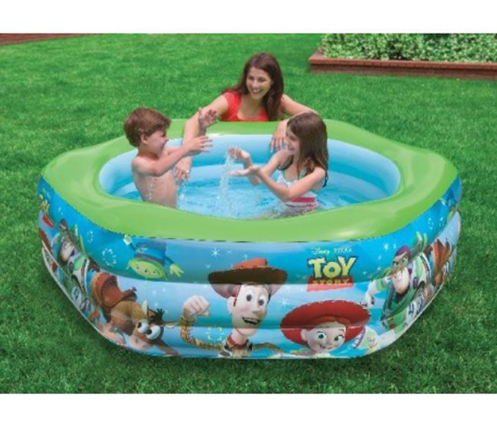 Intex ZX-57490 191 x 178 x 61CM Toy Story Chidren's Inflatable Hexagonal Pool - Zoom Image 1