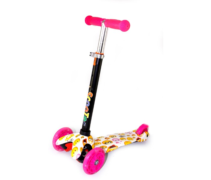 MIC 4105P 3 Wheel Kids Scooter Pink - Zoom Image 1