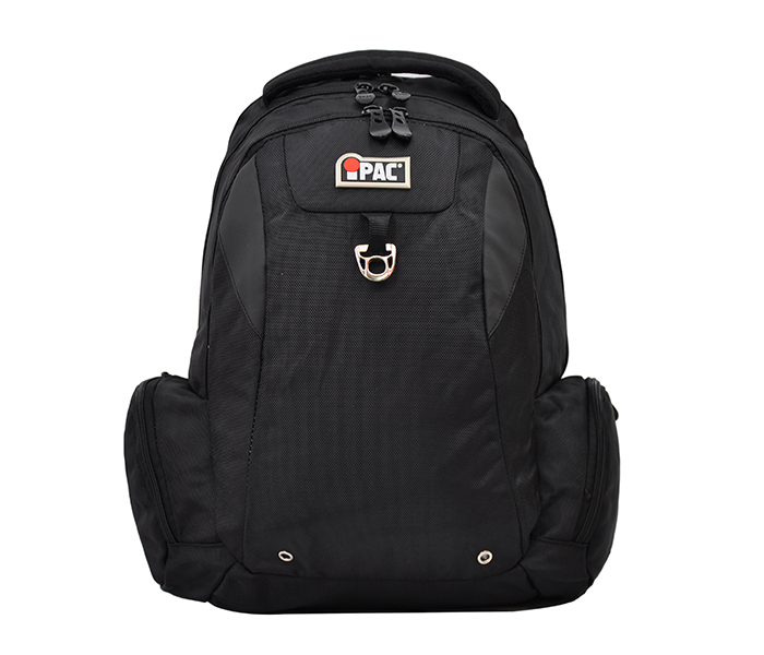 iPAC IPC3408S08 18-inch Classic 4 Backpack with Front Pocket, Black - Zoom Image