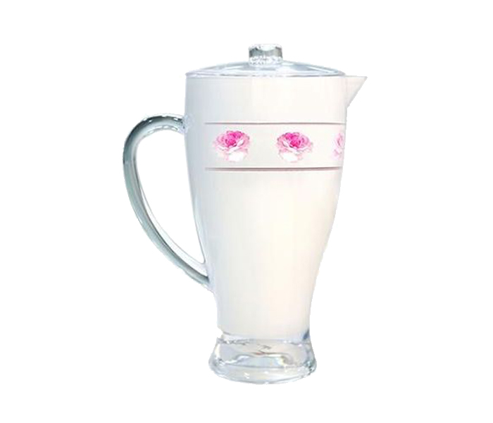 Royalford RF7294 Acrylic Classic Jug with lid- White - Zoom Image