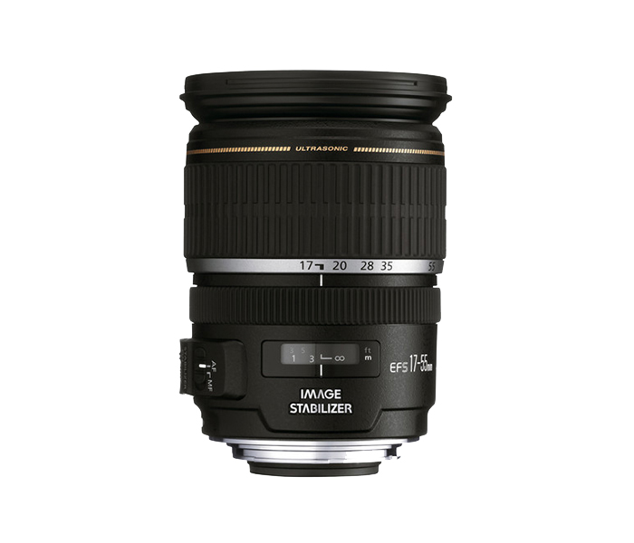 Canon EF-S 17-55mm f/2.8 IS USM Lens for DSLR Camera - Black - Zoom Image 1