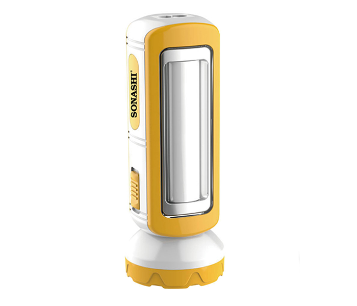 Sonashi SPLT-114 2-In-1 Rechargeable LED Torch with Lamp - Yellow - Zoom Image 5