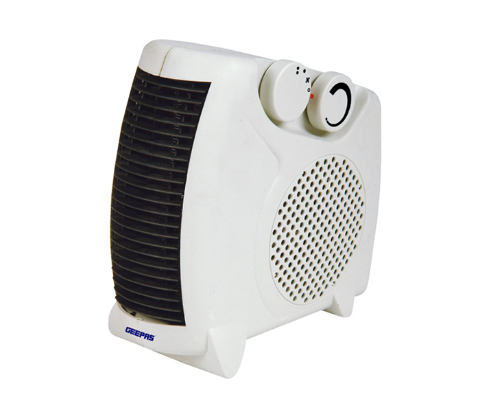 Geepas GFH9520 Fan Heater with 2 Heat Setting - White - Zoom Image