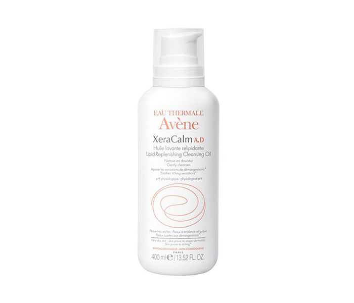 Avene] N14049104A 400ML XeraCalm A.D Lipid-Replenishing Cleansing Oil - White - Zoom Image