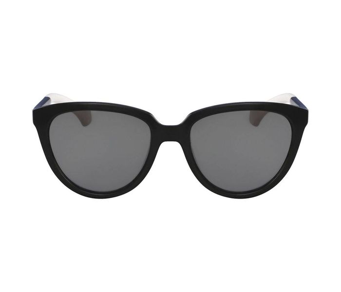 Calvin Klein CKJ802S 001 Cat Eye Black Frame & Black Mirrored Sunglasses for Women - Zoom Image 2