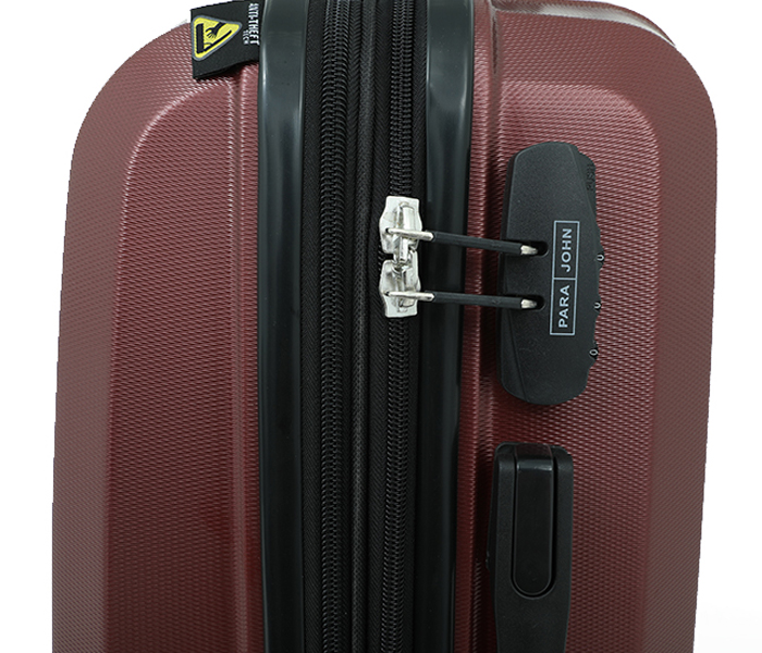 Para John PJTR2008-20 20-inch Single ABS Trolley Bag - Maroon - Zoom Image 6