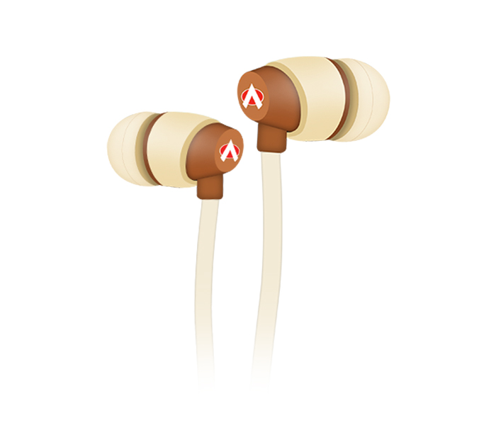 Audionic MN-380 Music Notes Earphone - Brown - Zoom Image