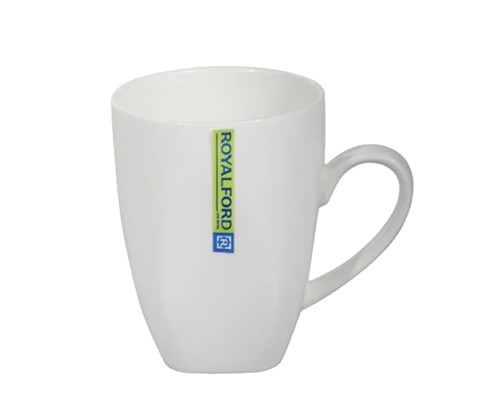 Royalford RF9254 250ml Porcelain Ware Magnesia Square Cup - White - Zoom Image