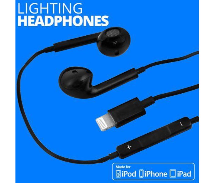 Earphone for Apple Lightning Connector with BH78 Black - Zoom Image 4