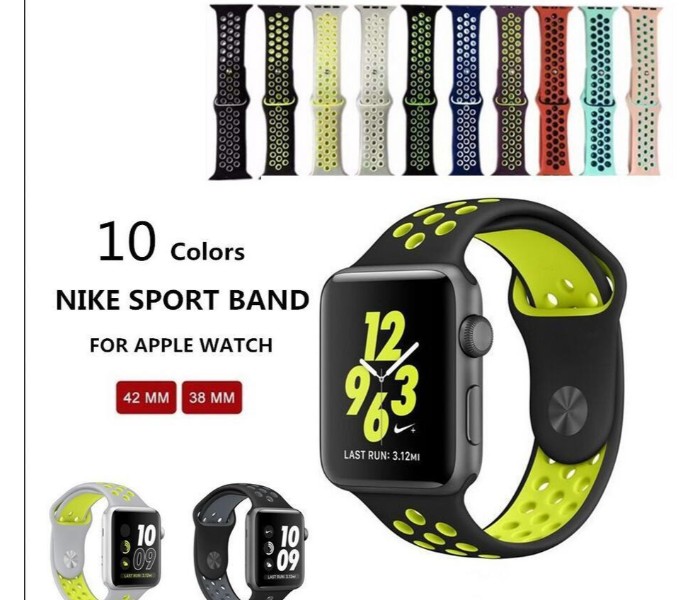 New Design Convertible Strap Band for Apple Watch 1, 2, 3 and 4 with Sweat Proof SPRB42 Multicolor - Zoom Image 6