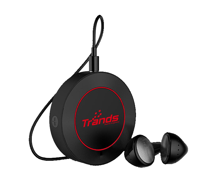 Trands TR-BT2185-R 2-in1 NFC Bluetooth Headset - Red - Zoom Image 2