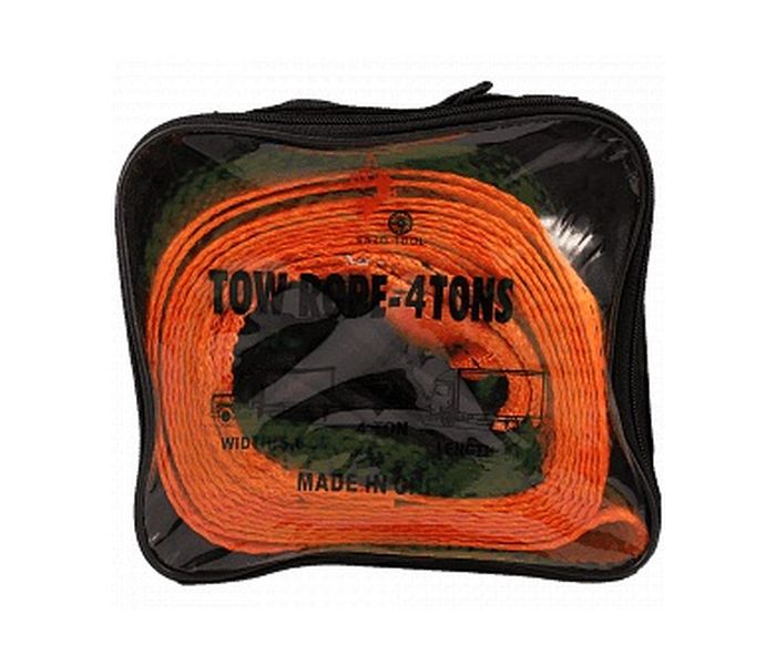 Enzo Tool 4 Ton Tow Rope, Orange - Zoom Image 1